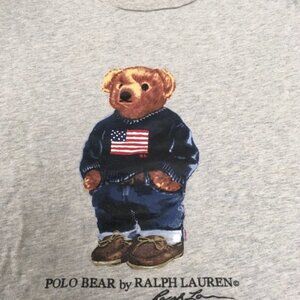 Polo Ralph Lauren flag bear t shirt XL